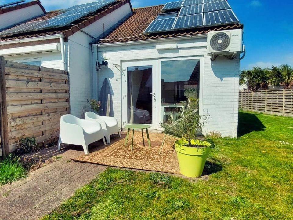 Salty - Vakantiehuisje Op De Grens Van Bredene-De Haan Buitenkant foto