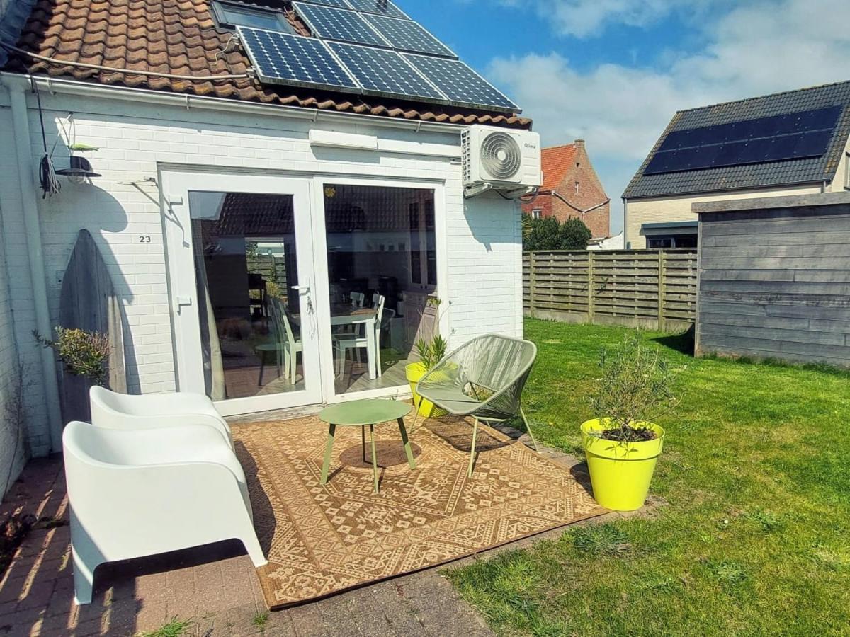 Salty - Vakantiehuisje Op De Grens Van Bredene-De Haan Buitenkant foto